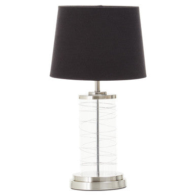 Glass Cylinder Table Lamp | Zola