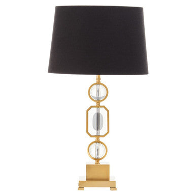 Gold And Crystal Table Lamp | Zana