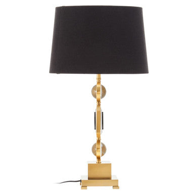 Gold And Crystal Table Lamp | Zana