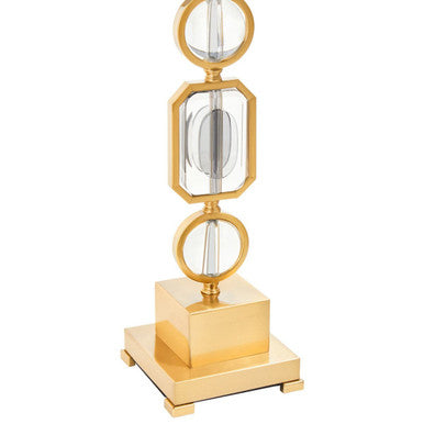 Gold And Crystal Table Lamp | Zana