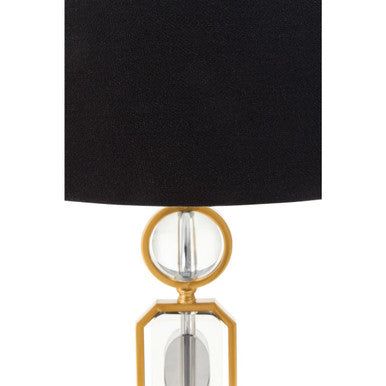 Gold And Crystal Table Lamp | Zana