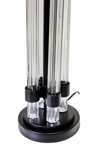 Matte Black and Ivory Table Lamp | Eman