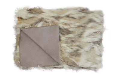 Bosie Natural Fur Throw | Lamina