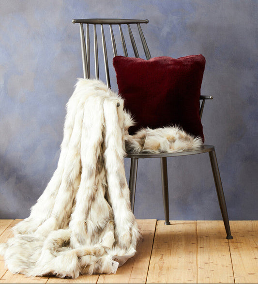 Bosie Natural Fur Throw | Lamina