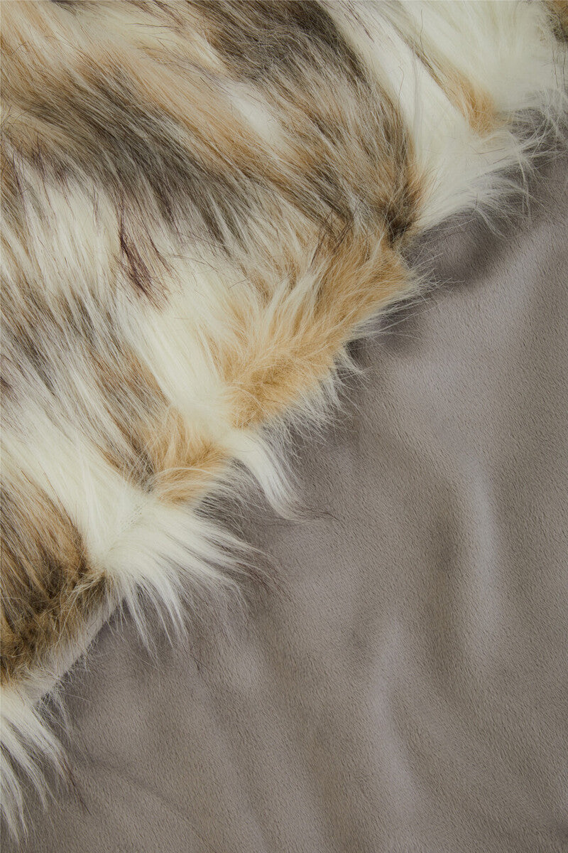 Bosie Natural Fur Throw | Lamina