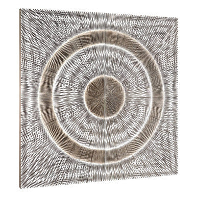 Silver Wood Carving Wall Art | Modello