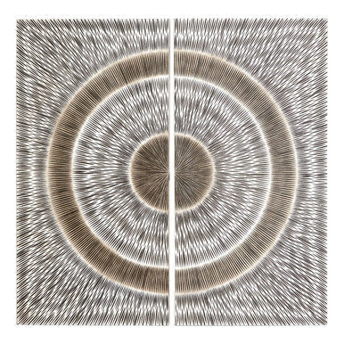 Silver Wood Carving Wall Art | Modello