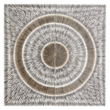 Silver Wood Carving Wall Art | Modello