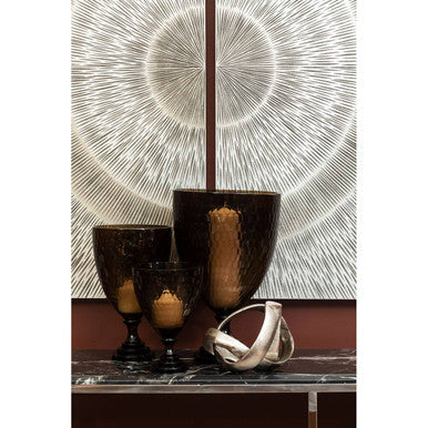 Silver Wood Carving Wall Art | Modello