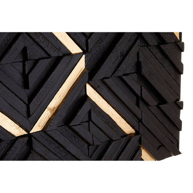 Black Wood Carving Wall Art | Modello