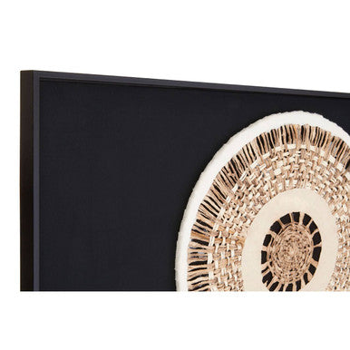 Natural and Black Paper Design Wall Art | Modello