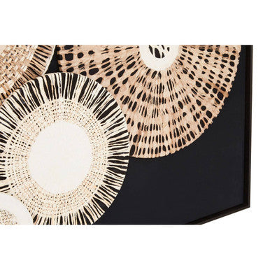 Natural and Black Paper Design Wall Art | Modello