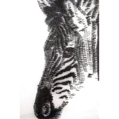 Zebra Sculpture Wall Art | Modello