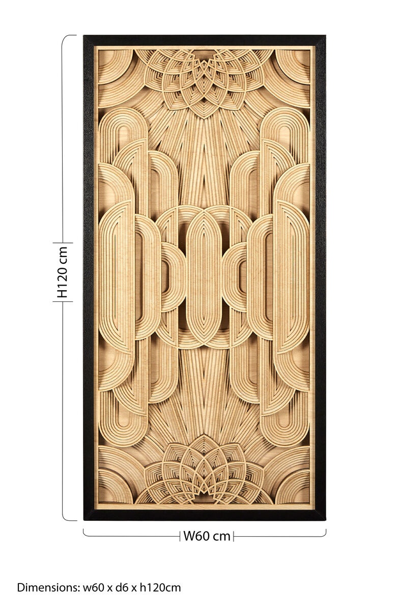 Deco Wood Carving Wall Art | Modello