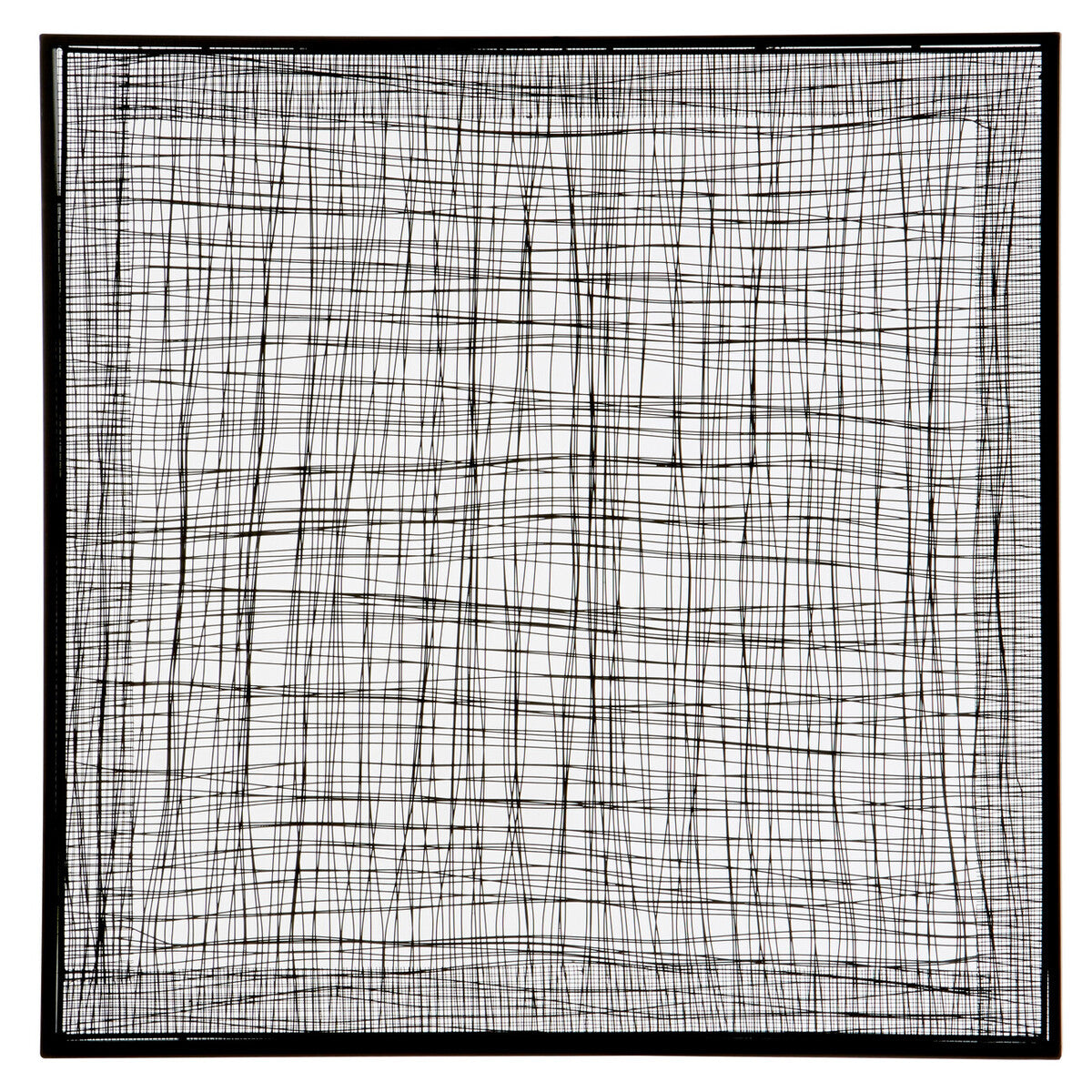 Metal Cross Wires Design Wall Art | Trento