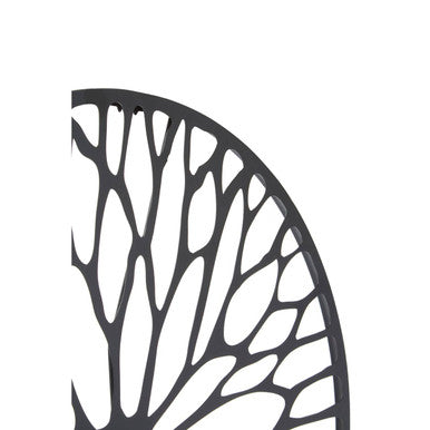 Small Black Frame Floral Design Wall Art | Trento