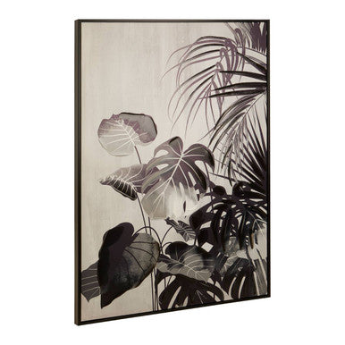 Astratto Black Botanical Wall Art