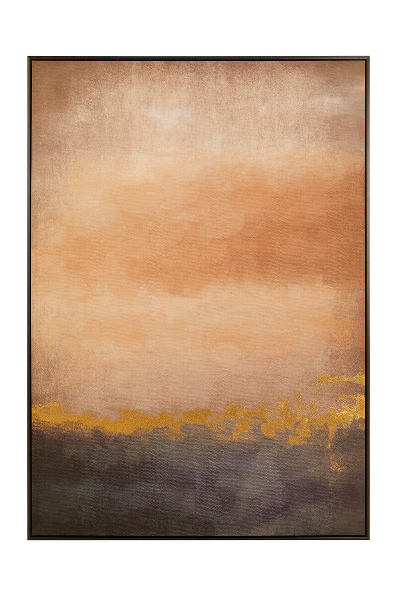 Astratto Pink and Mauve Abstract Foil Wall Art