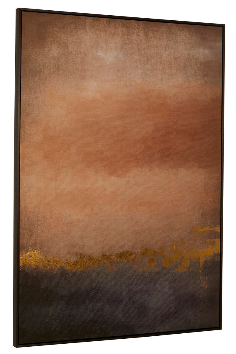 Astratto Pink and Mauve Abstract Foil Wall Art