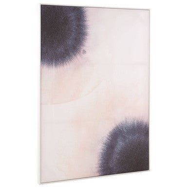Astratto Pink and Mauve Abstract Wall Art