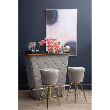 Astratto Pink and Mauve Abstract Wall Art