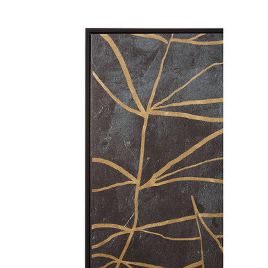 Canvas Black and Gold Wall Art | Astratto