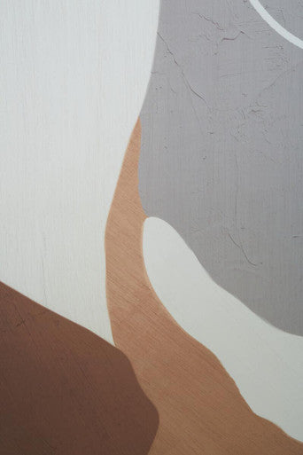 Neutral Abstract Canvas Wall Art | Astratto