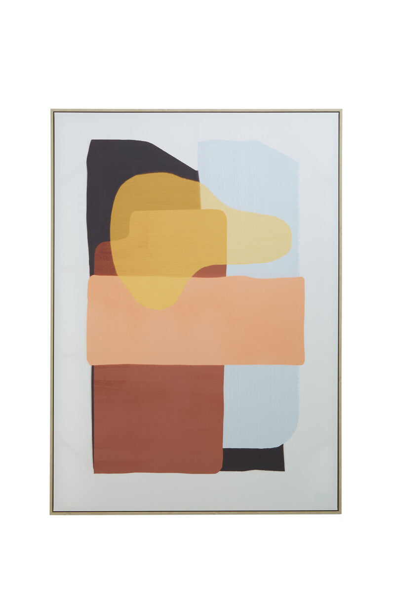 Multi Coloured Canvas Wall Art | Astratto