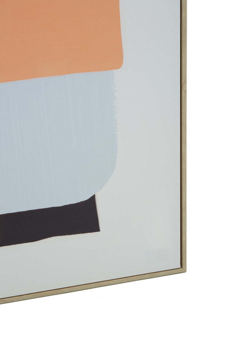 Multi Coloured Canvas Wall Art | Astratto
