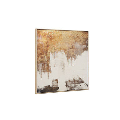 Abstract Gold Foil Wall Art | Astratto