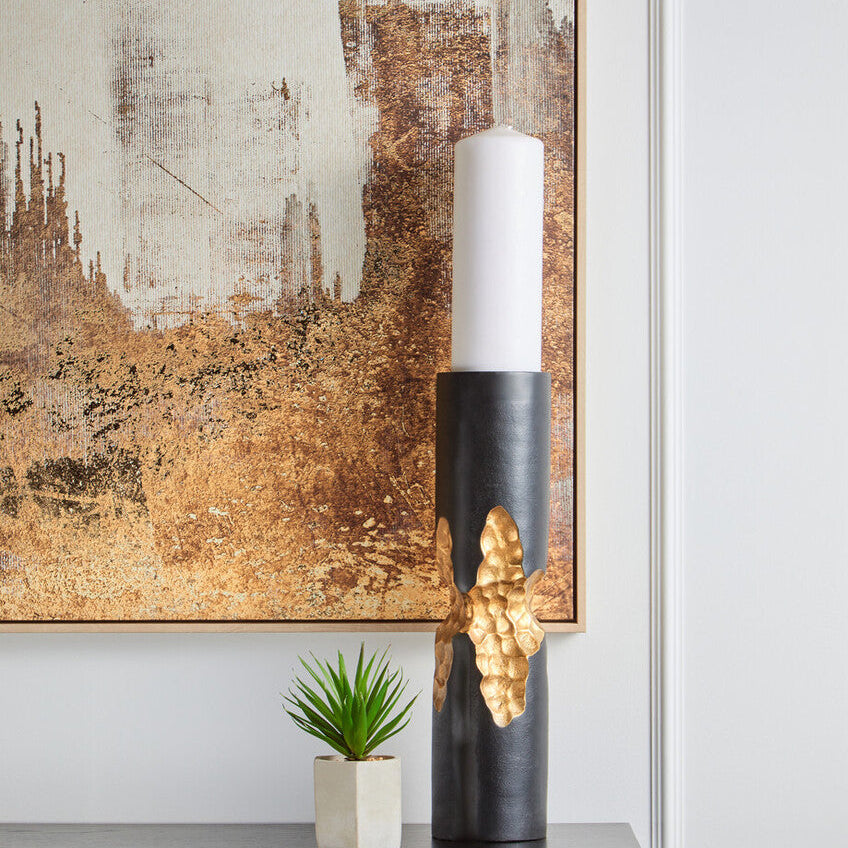 Abstract Gold Foil Wall Art | Astratto