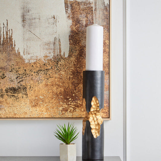Abstract Gold Foil Wall Art | Astratto