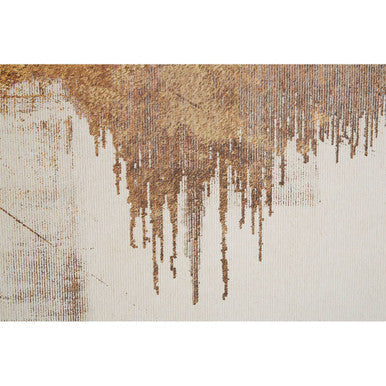 Abstract Gold Foil Wall Art | Astratto