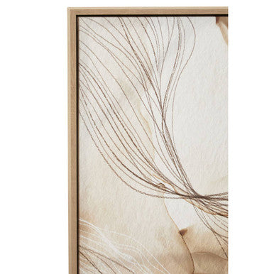 Set of Two Natural Abstract Wall Art | Astratto