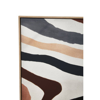 Set of Two Multi Coloured Abstract Wall Art | Astratto