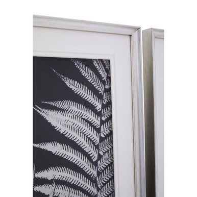 Set of Two Leaf Print Wall Art | Nason