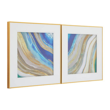 Set of Two Abstract Wall Art | Nason