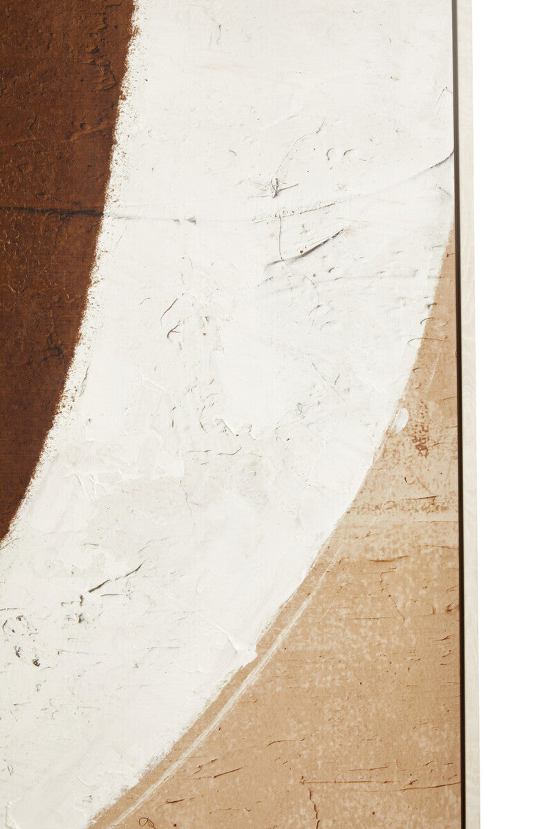 Brown and Natural Textured Wall Art | Astratto