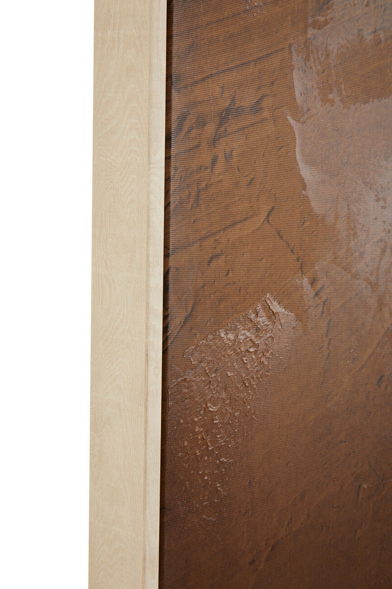 Brown and Natural Textured Wall Art | Astratto
