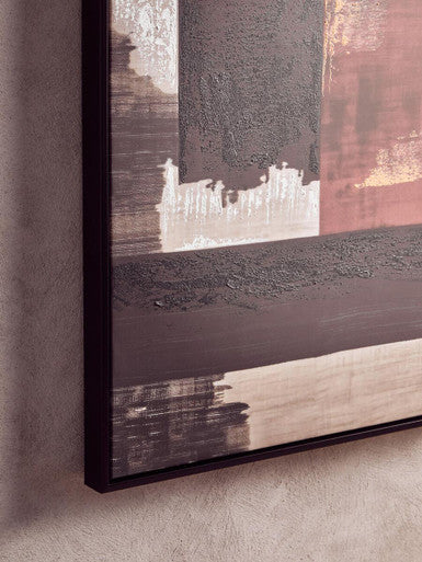 Set of 2 Geometric Abstract Canvas Wall Art | Astratto