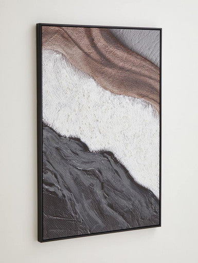 Earthy Tones Textured Wall Art | Astratto