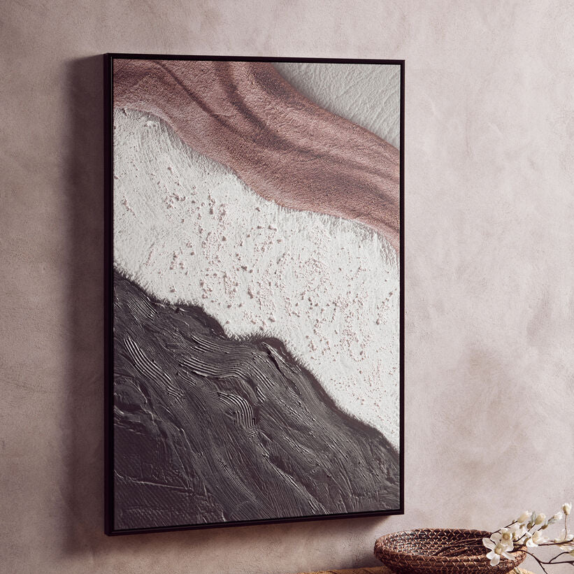 Earthy Tones Textured Wall Art | Astratto