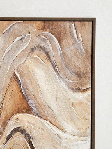 Neutral Abstract Textured Wall Art | Astratto