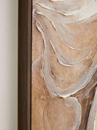 Neutral Abstract Textured Wall Art | Astratto