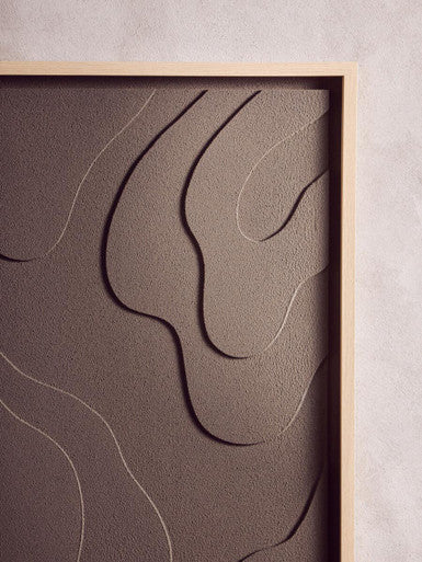 3D Effect Green Wall Art | Astratto
