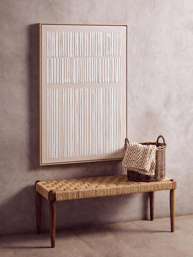 Natural Textured Canvas Wall Art | Astratto