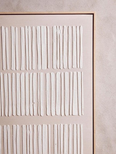 Natural Textured Canvas Wall Art | Astratto