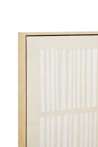 Natural Textured Canvas Wall Art | Astratto