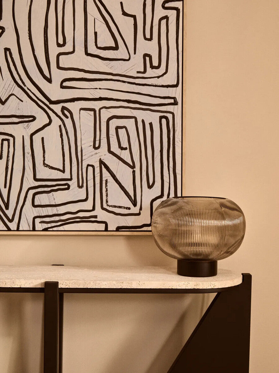 Abstract Black and Cream Textured Wall Art | Astratto