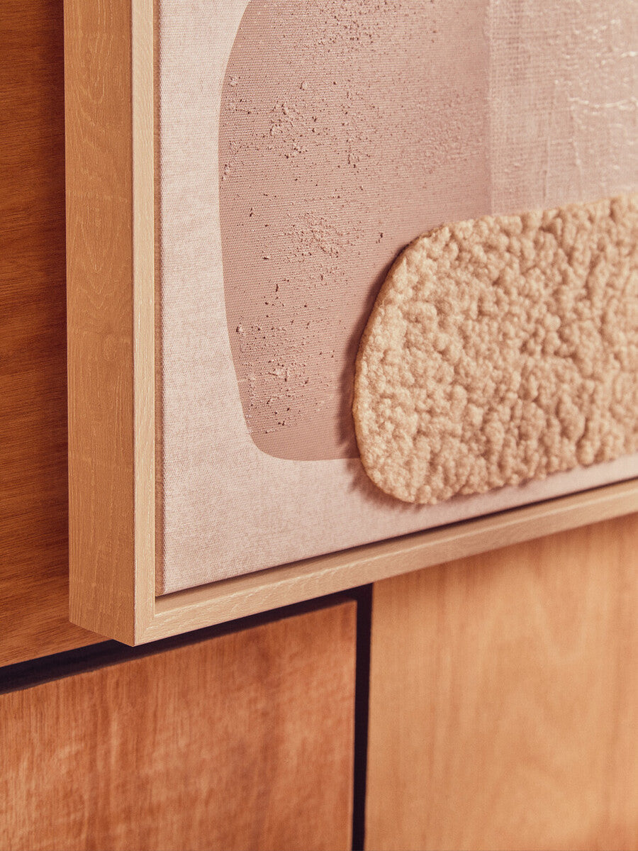 Set of 2 Natural Textured Wall Art | Astratto
